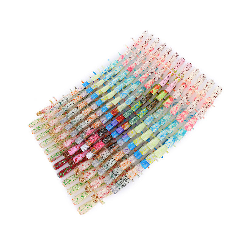Artificial nails in creative drop design Acalora