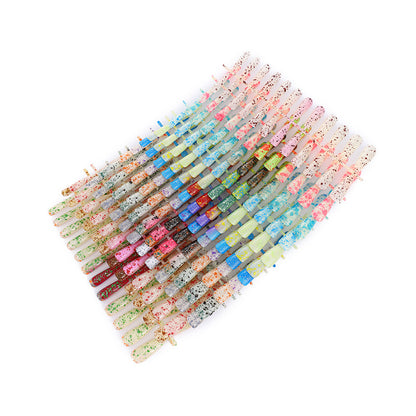 Artificial nails in creative drop design Acalora