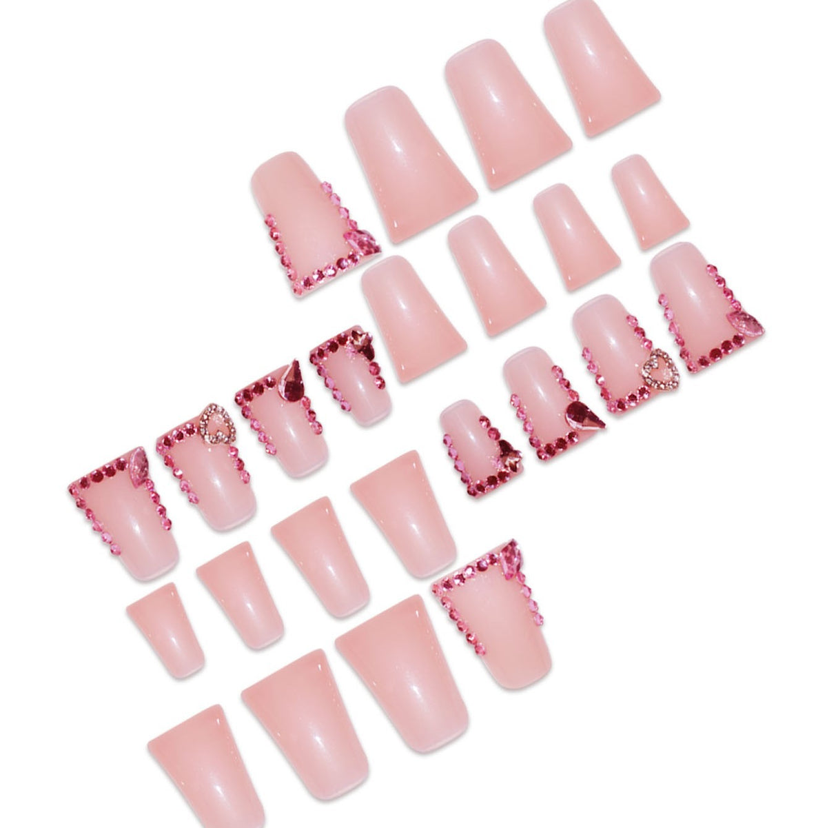 Glittering Gemstone Nail Art Acalora