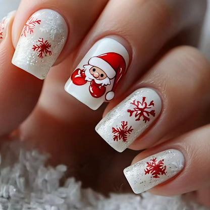Festive Holiday Themed Nail Art Acalora