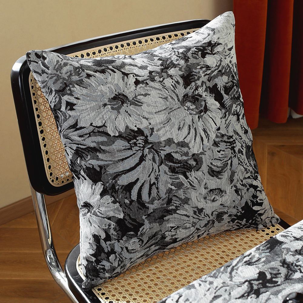 Decorative Floral Throw Pillow