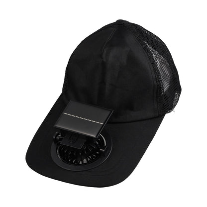 Unisex Cooler Baseball Sun Hat with Integrated Fan Brehn