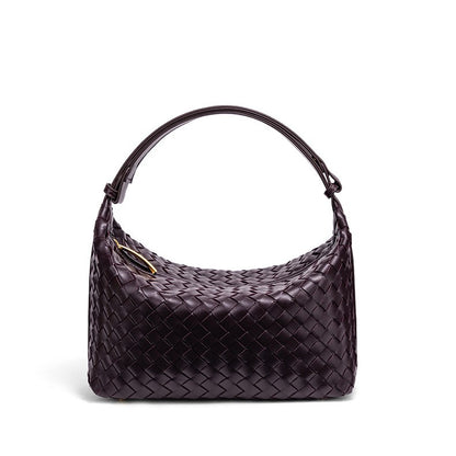 Braided Vegan Leather Shoulder Bag Acalora