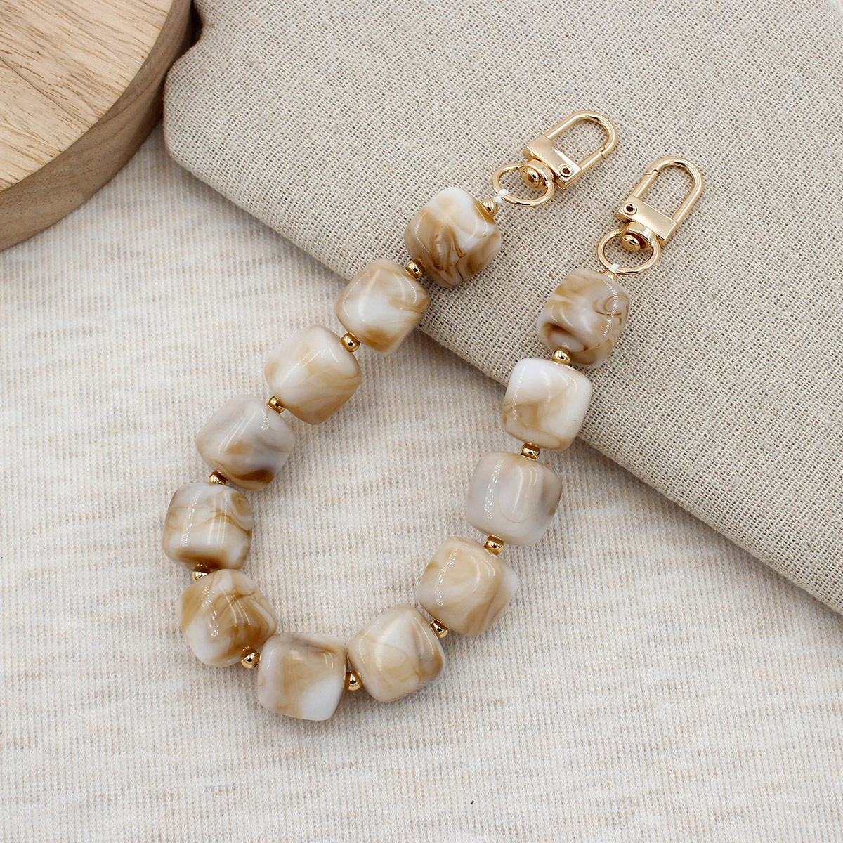 Chunky Beaded Eyewear Chain Acalora