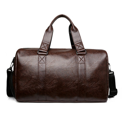 Stylish Faux Leather Travel Duffel Bag Acalora