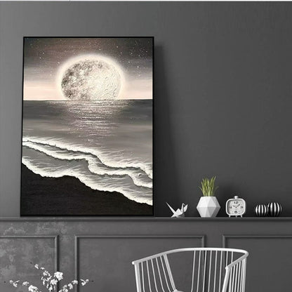 Abstract Ocean-Inspired Wall Art