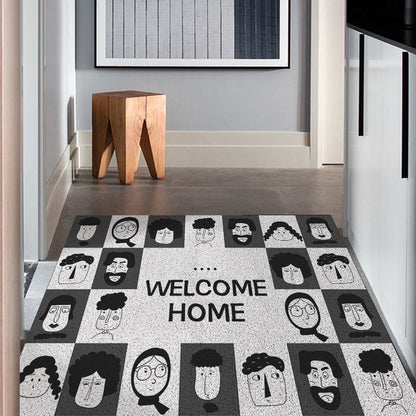 Whimsical Welcome Door Mat