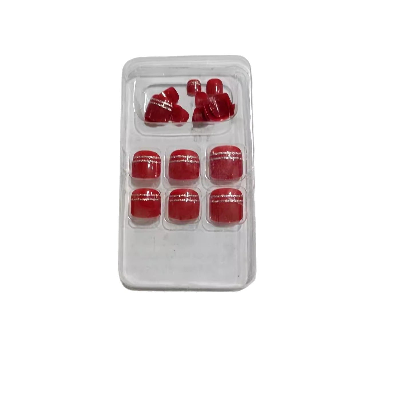 Glossy Decorative Press-On Nail Tips Acalora