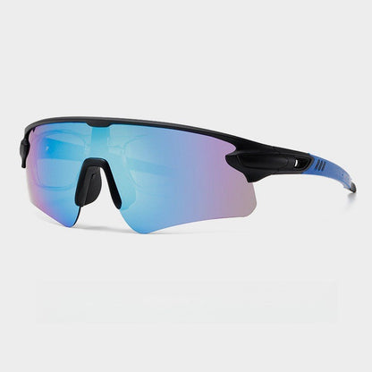 Unisex sporty high-performance sunglasses with aerodynamic design and adjustable nose pad Bowlift