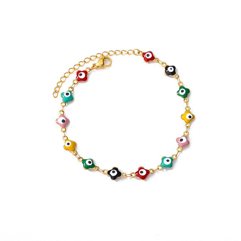Evil Eye Protection Anklet Acalora
