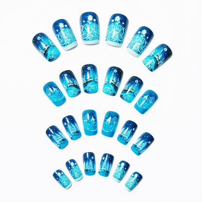 Winter Wonderland Nail Art Acalora