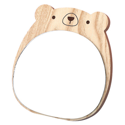 Bear-Themed Decorative Wall Mirror