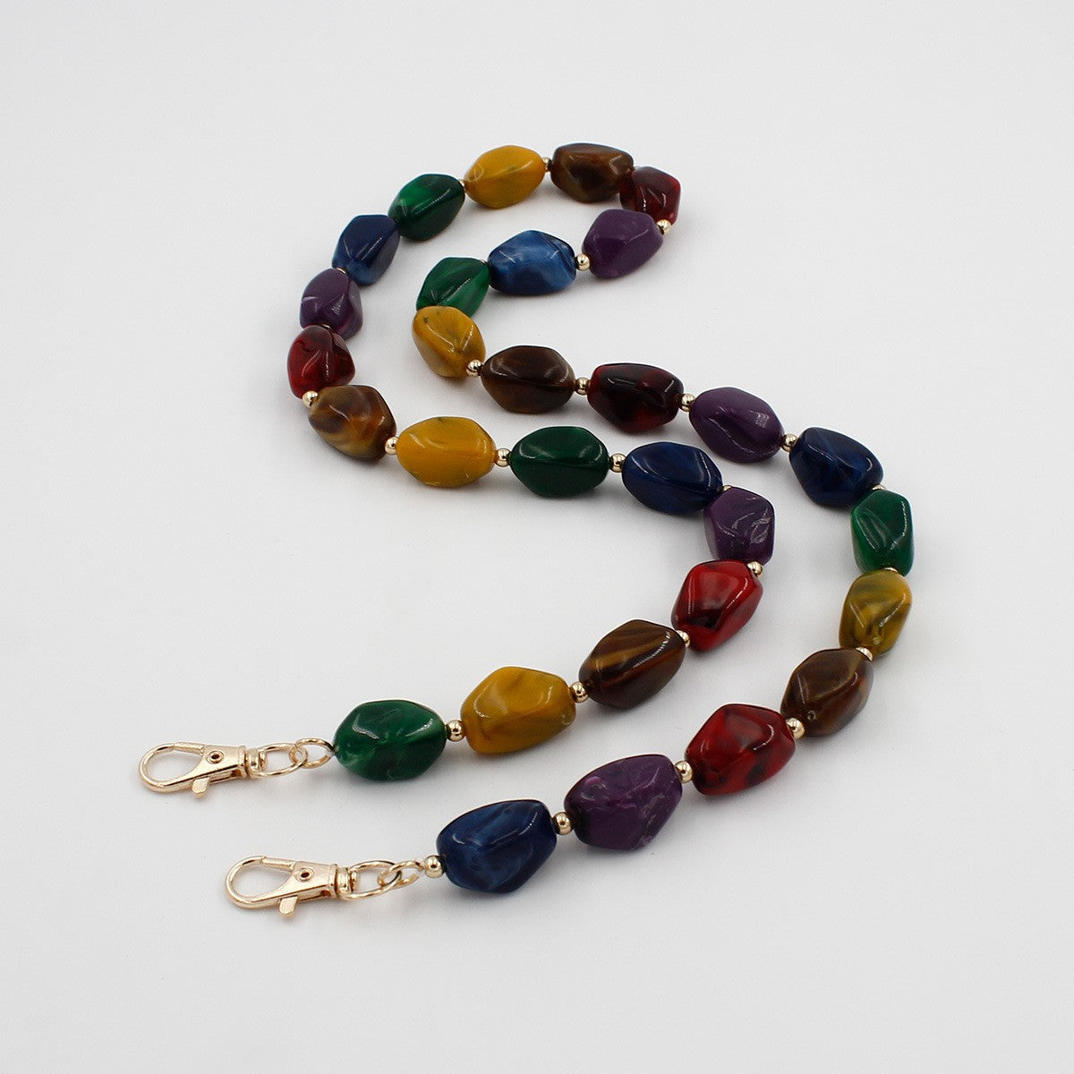 Elegant Beaded Eyewear Chain Acalora