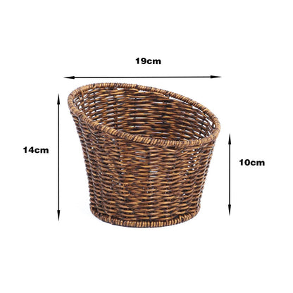 Artisan Woven Decorative Storage Basket Acalora
