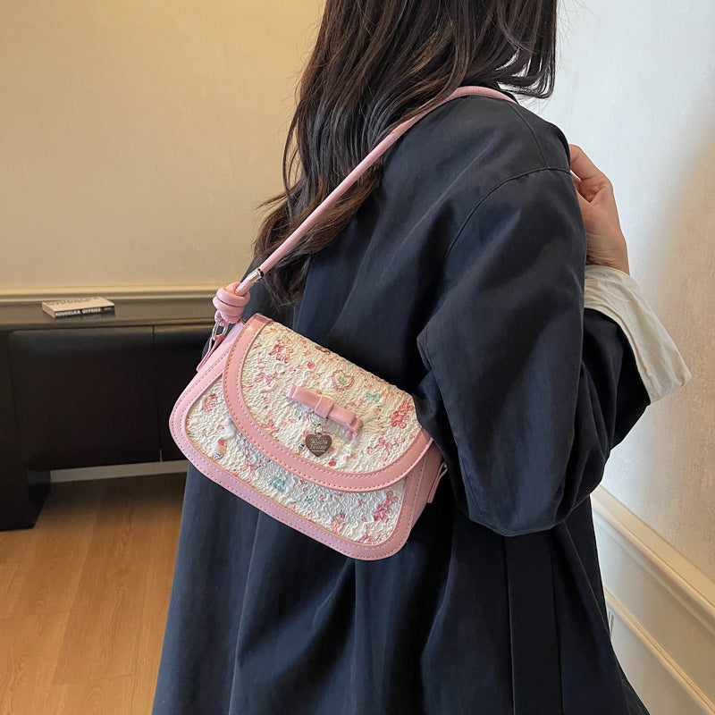 Playful Illustrated Mini Handbag Acalora