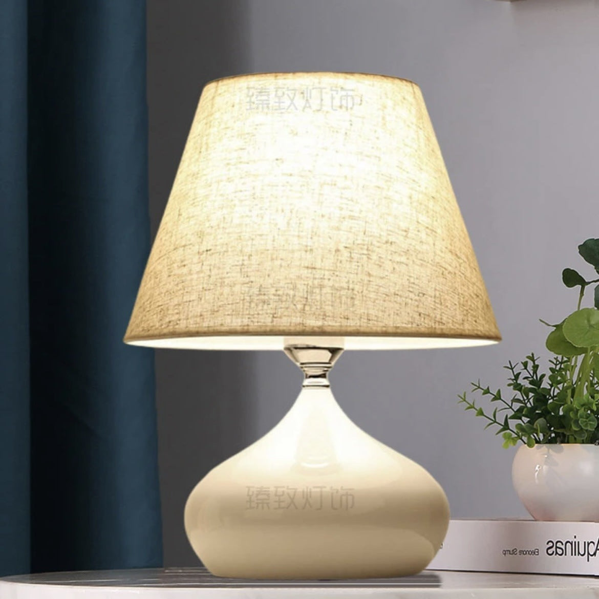 Table Lamp with Contemporary Design