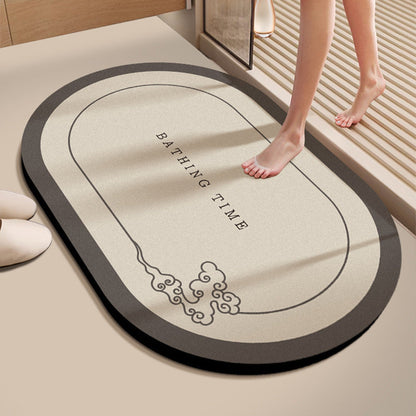Absorbent Bathroom Floor Mat