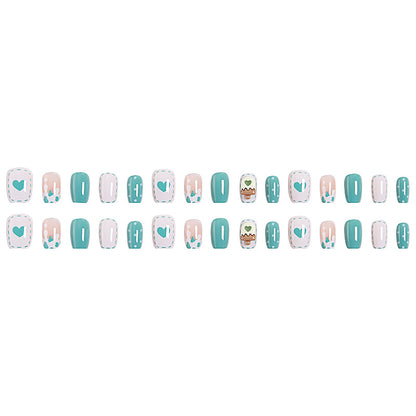 Nail set with intricate design Acalora