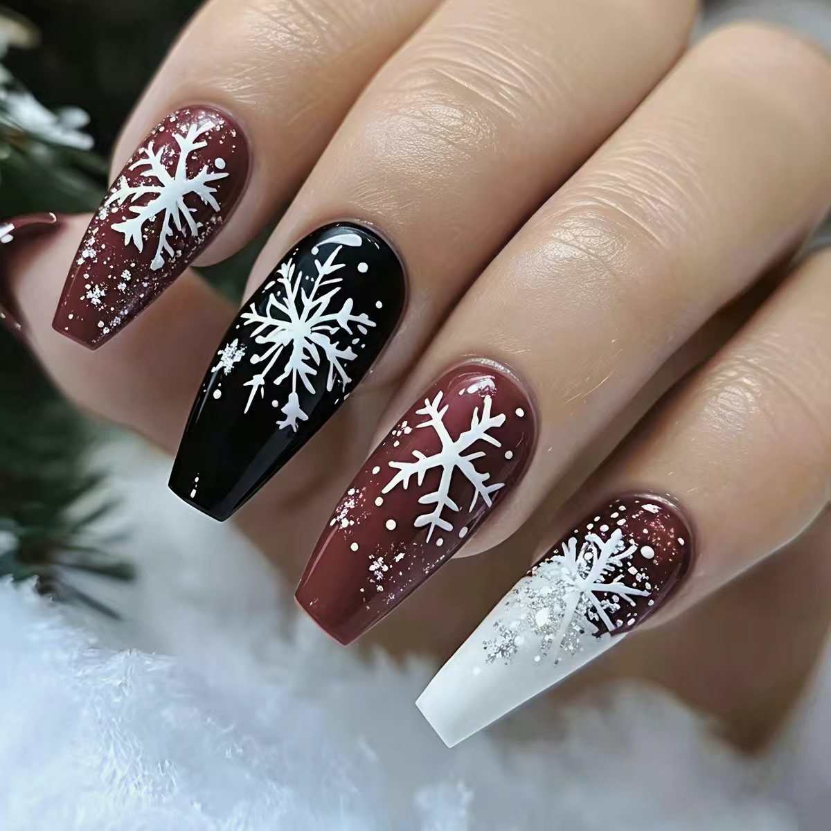 Festive Holiday Nail Art Acalora 1788155575