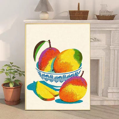 Retro-Inspired Still Life Canvas Art Print