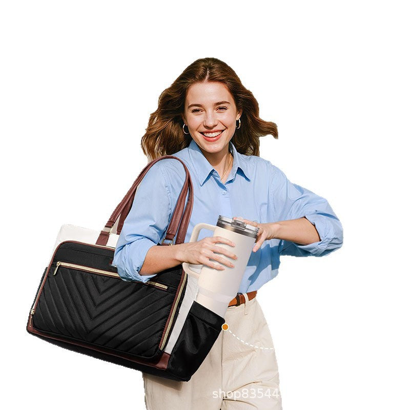 Multi-Functional Quilted Tote Bag Acalora