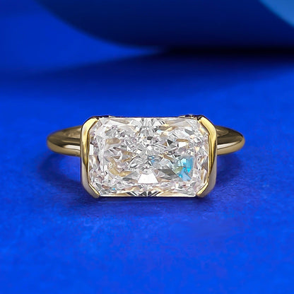 BowLift | S925 East-West Emerald Cut Ring