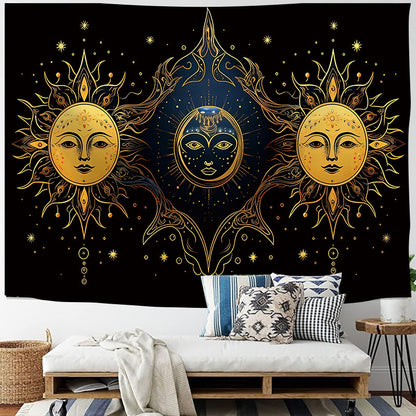 Mystical Celestial Wall Tapestry