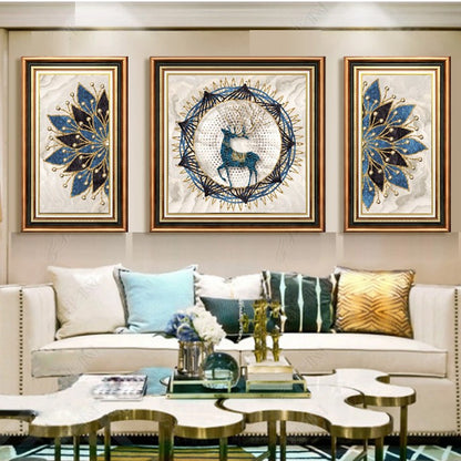 Decorative framed art set