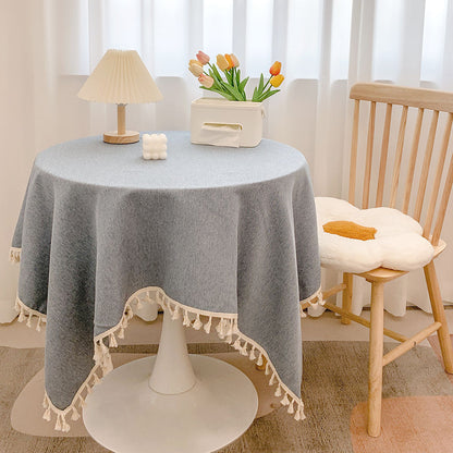 Decorative Tassel Tablecloth