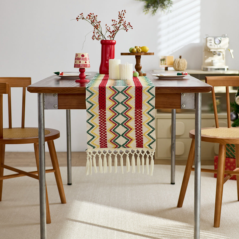 Elegant Woven Table Runner  1788834320