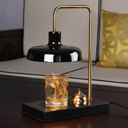 Modern Table Lamp with Candle Holder