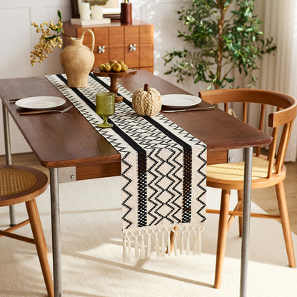 Elegant Handwoven Table Runner
