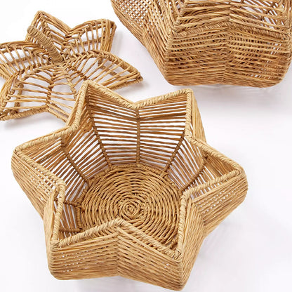 Decorative Woven Fruit Basket Acalora