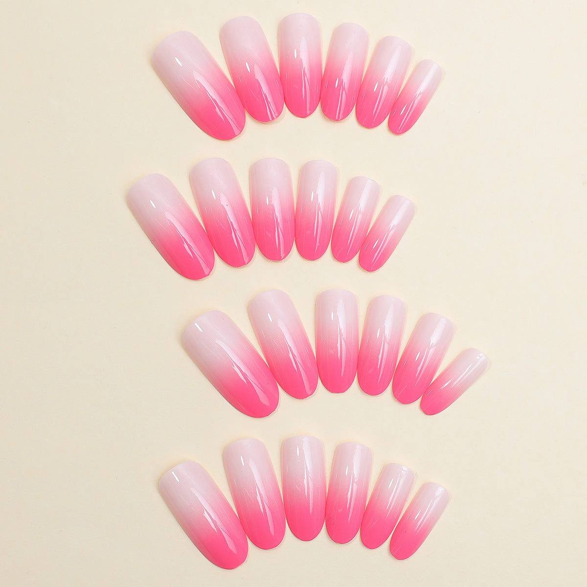 Elegant Ombre Press-On Nails Acalora