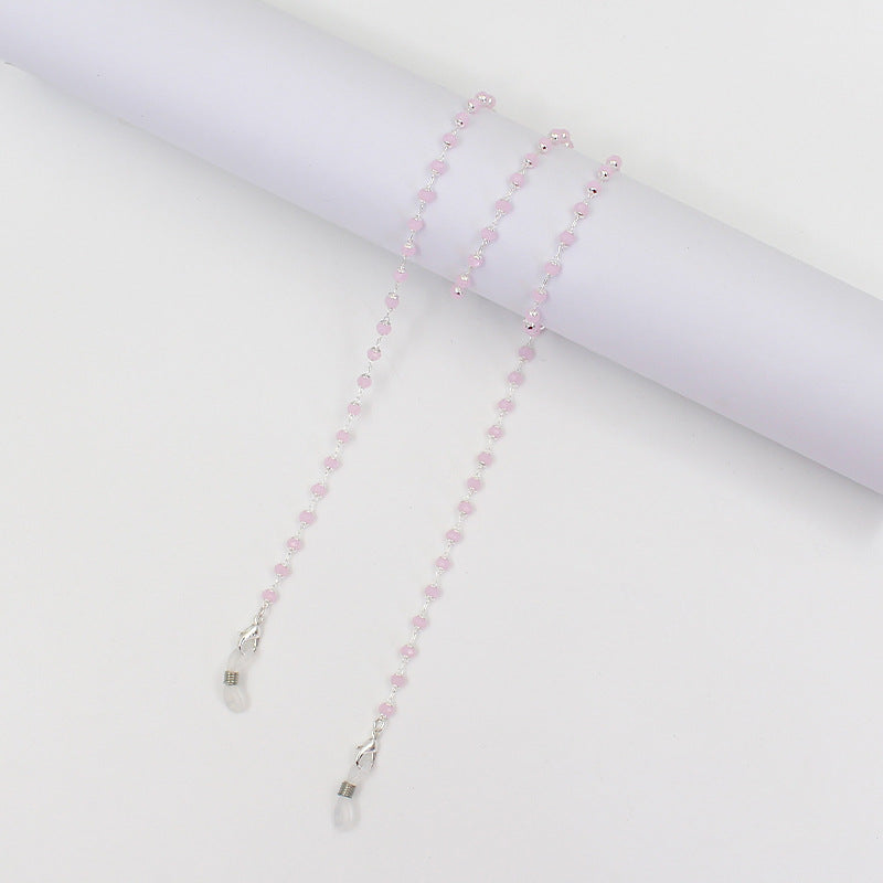 Stylish Beaded Eyewear Chain Acalora