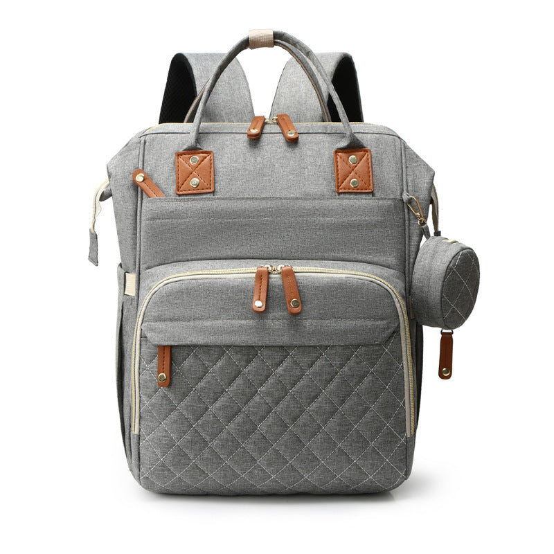 Quilted Multi-Function Daypack Acalora