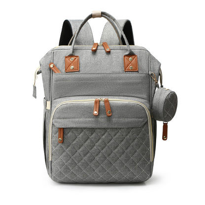 Quilted Multi-Function Daypack Acalora
