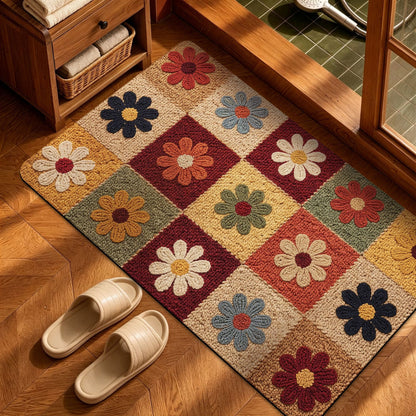 Heart Pattern Decorative Area Rug Acalora