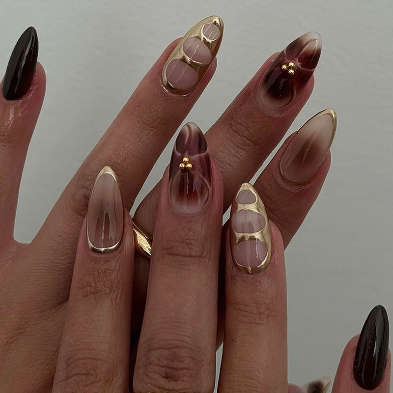 Artistic Press-On Nail Art Set Acalora