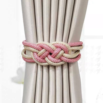 Decorative curtain tieback with braided design Acalora