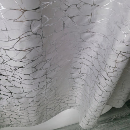 Elegant Textured Shower Curtain