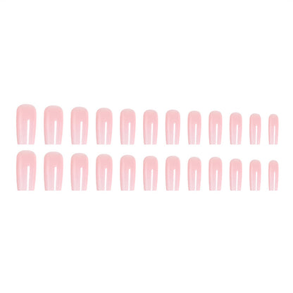 Artificial nail set in modern ombre design Acalora