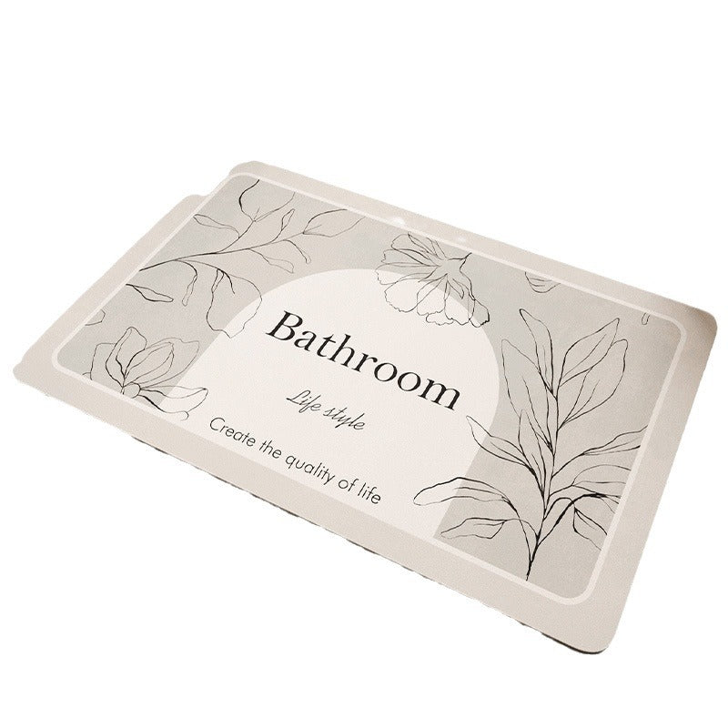 Stylish Bathroom Floor Mat
