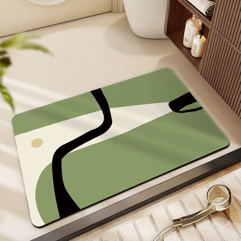 Stylish Modern Bathroom Mat Acalora