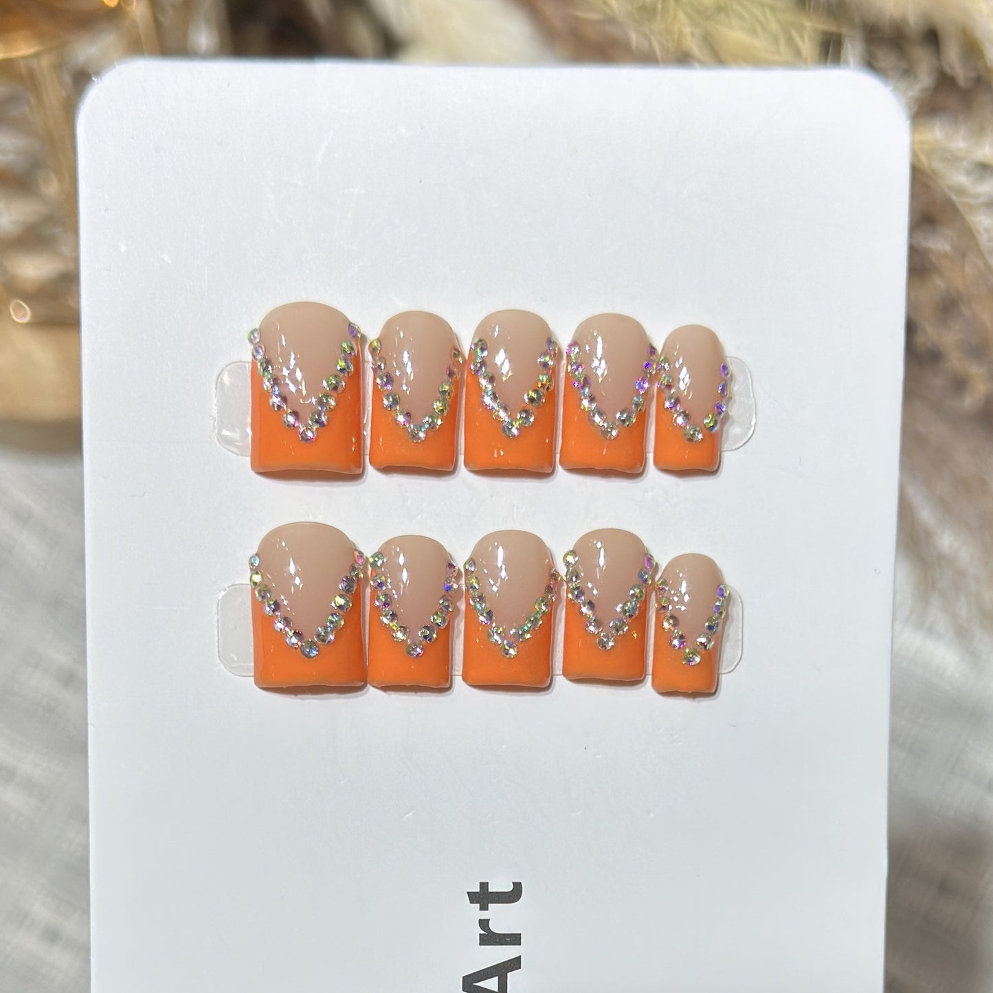 Reusable Press-On Nail Set Acalora