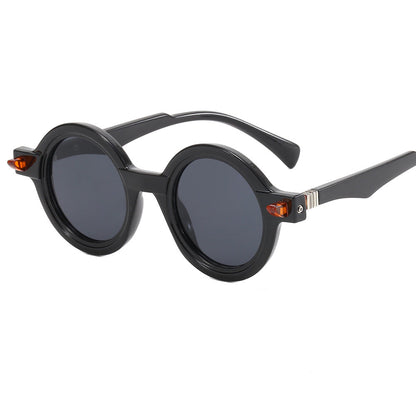 Women's fashionable round glasses with luxurious design Karnz