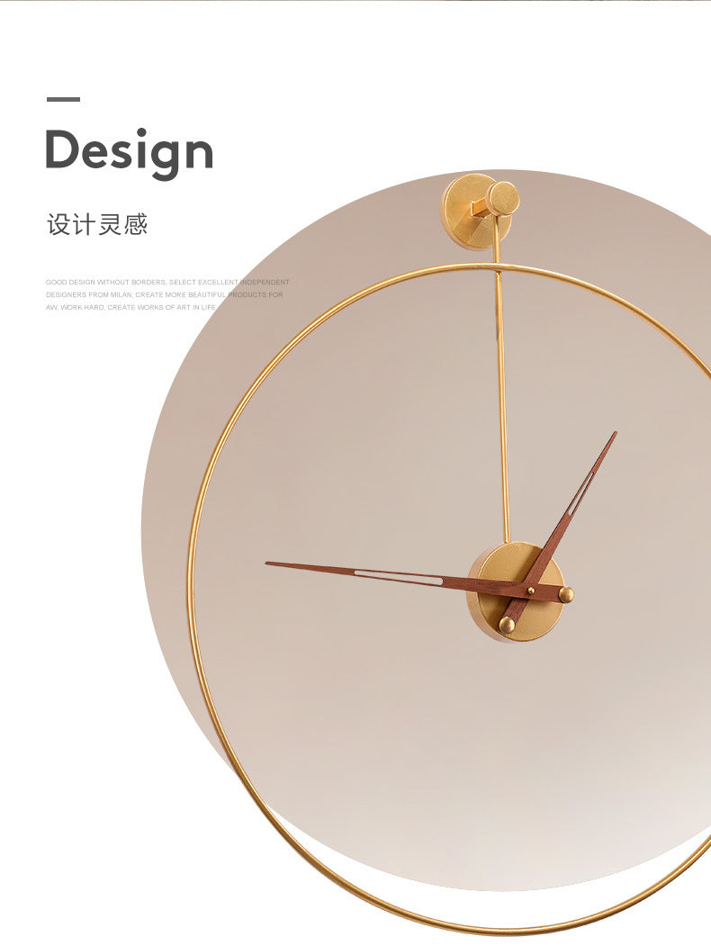 Skanto | Minimalist 16-inch Wall Clock – Modern Silent Sweep Design