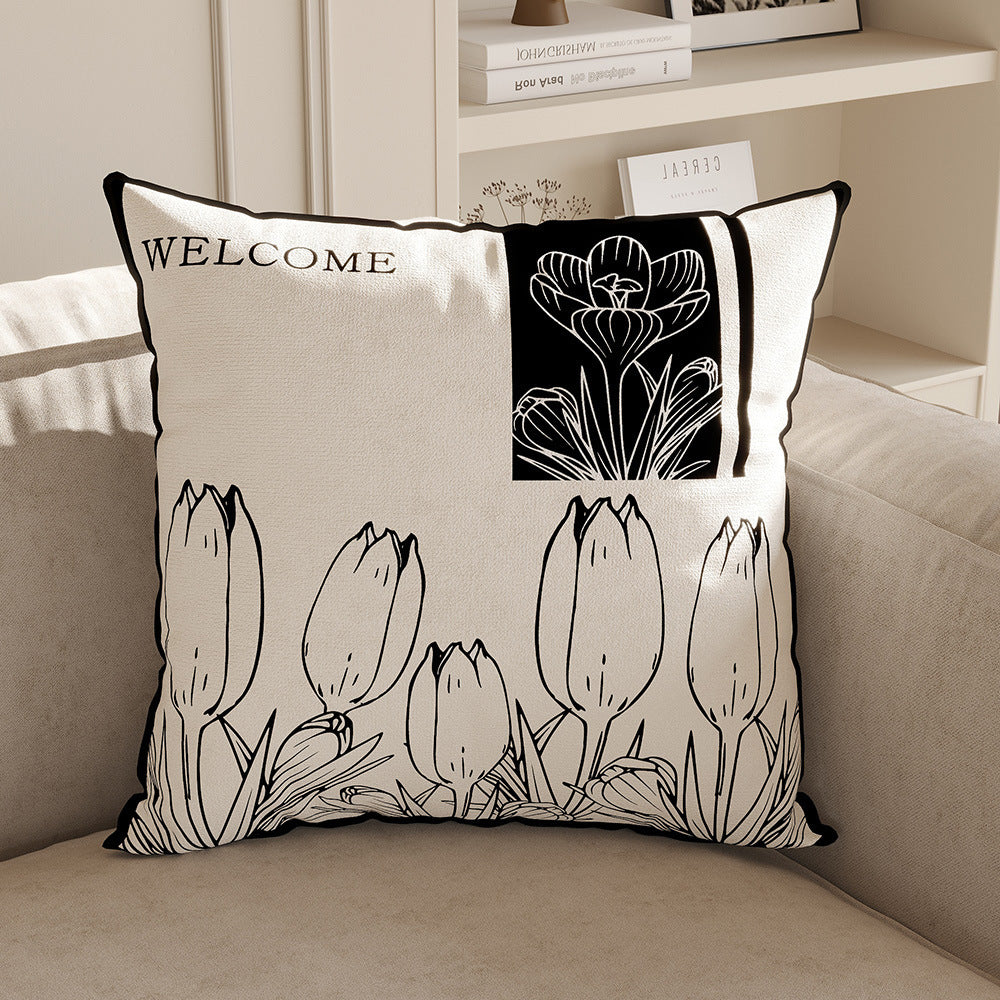 Decorative Graphic Cushion Cover