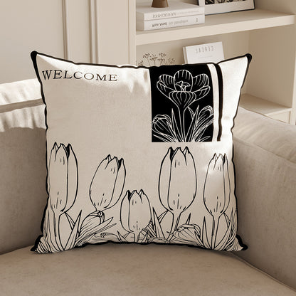 Decorative Graphic Cushion Cover
