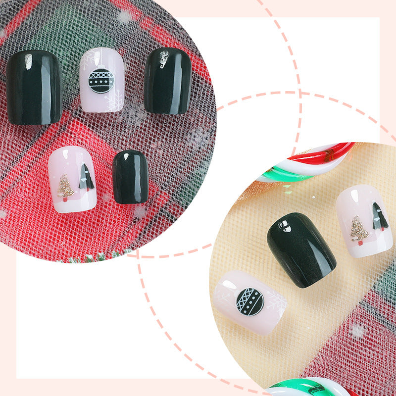 Festive Holiday Press-On Nail Art Collection Acalora